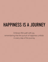 "Happiness Is A Journey" Vegan Brush