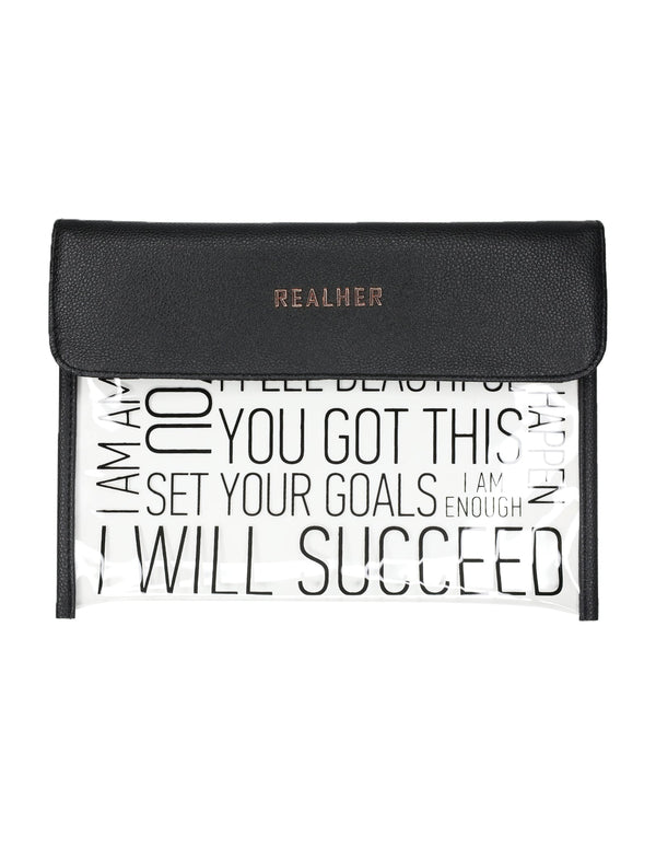 Pochette d'affirmation REALHER